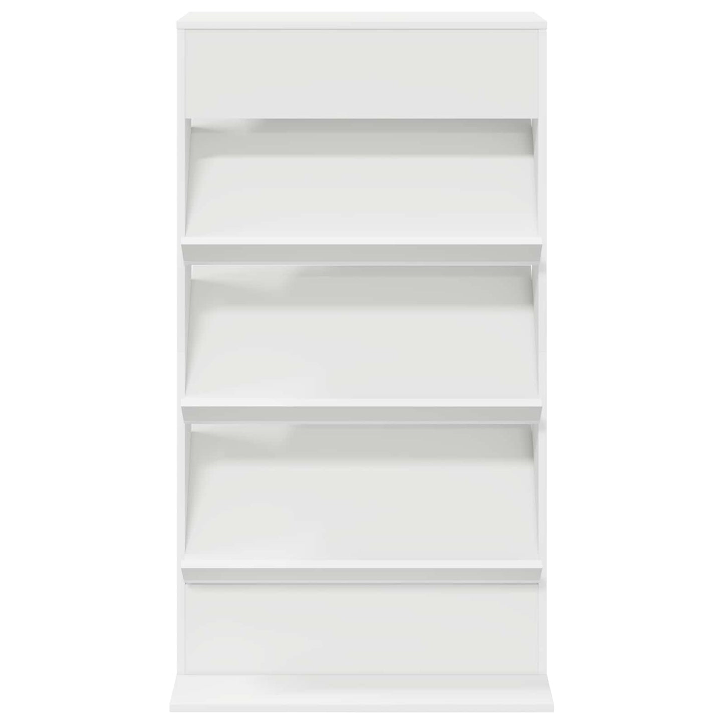 Scaffale per riviste Bianco 70 x 41 x 126 cm Legno multistrato