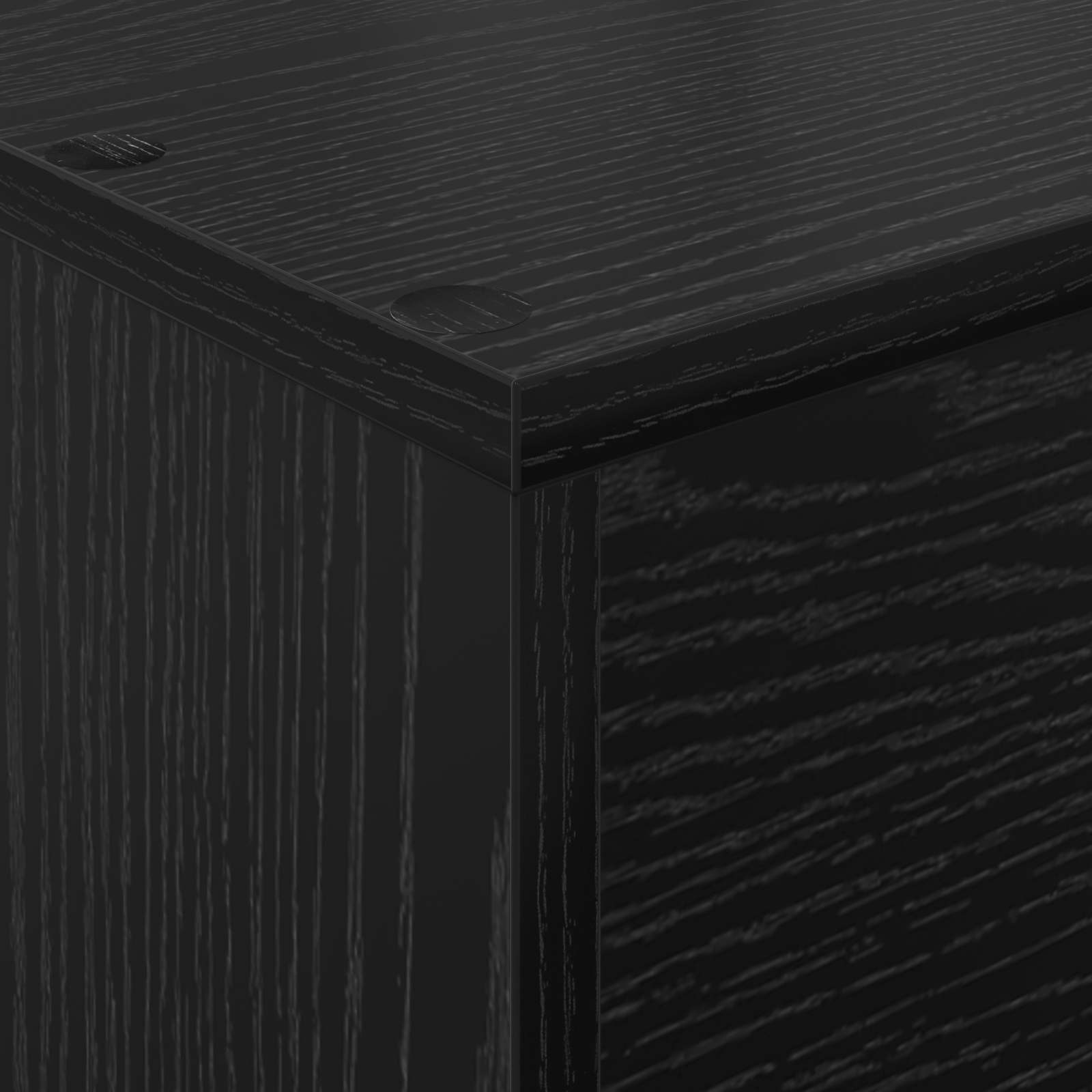 Scaffale per riviste Rovere Nero 70 x 41 x 126 cm | homemem39