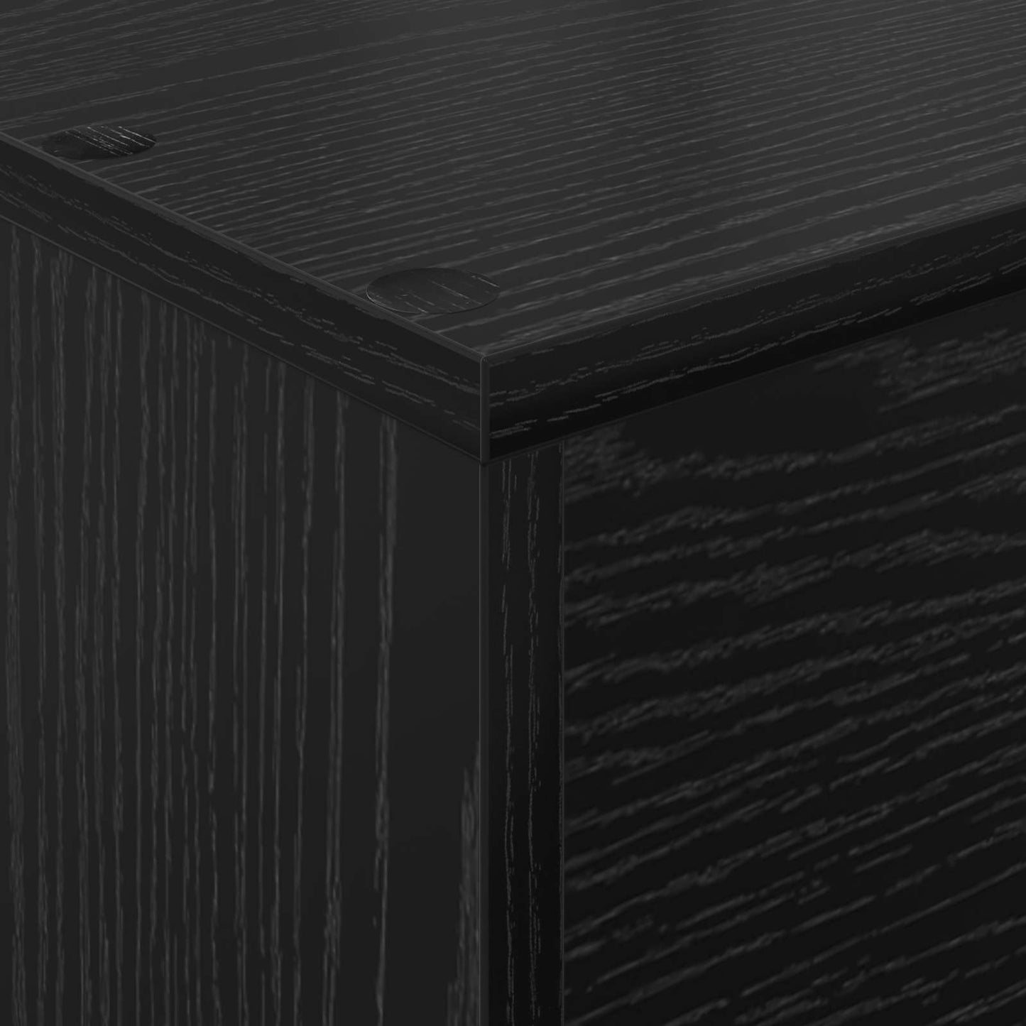 Scaffale per riviste Rovere Nero 70 x 41 x 126 cm