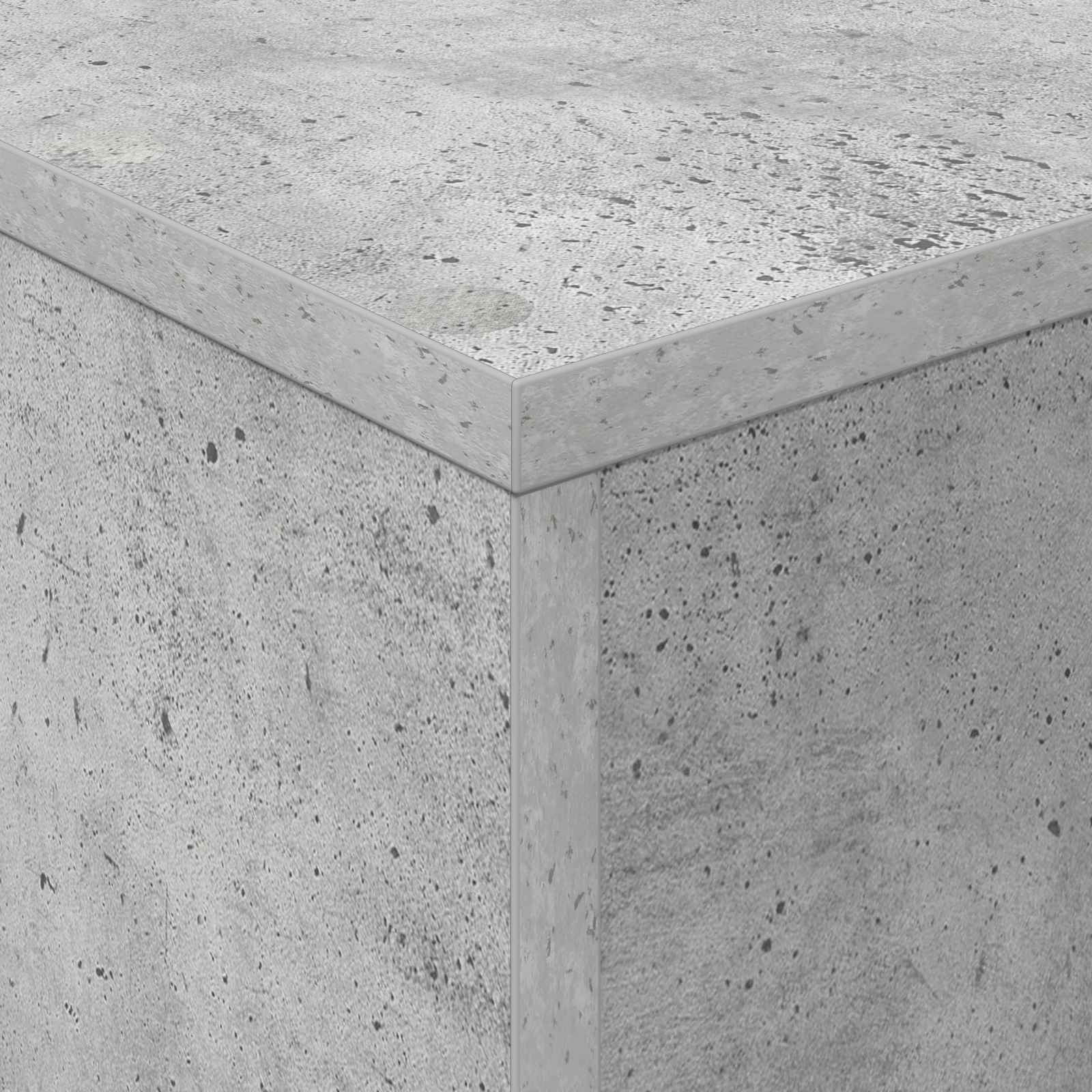 Scaffale per riviste Grigio cemento 70 x 41 x 126 cm | homemem39
