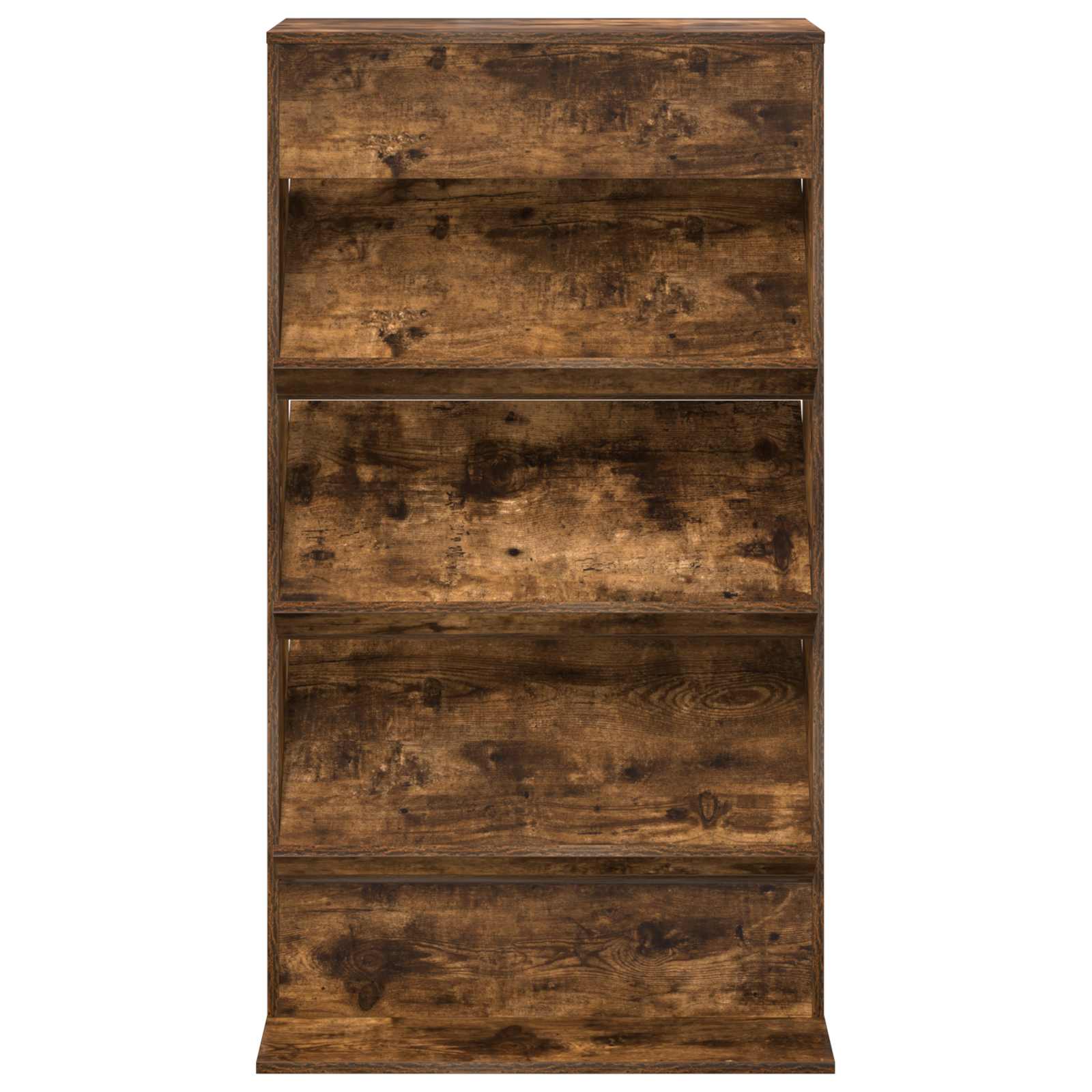 Scaffale per riviste Rovere fumé 70 x 41 x 126 cm | homemem39
