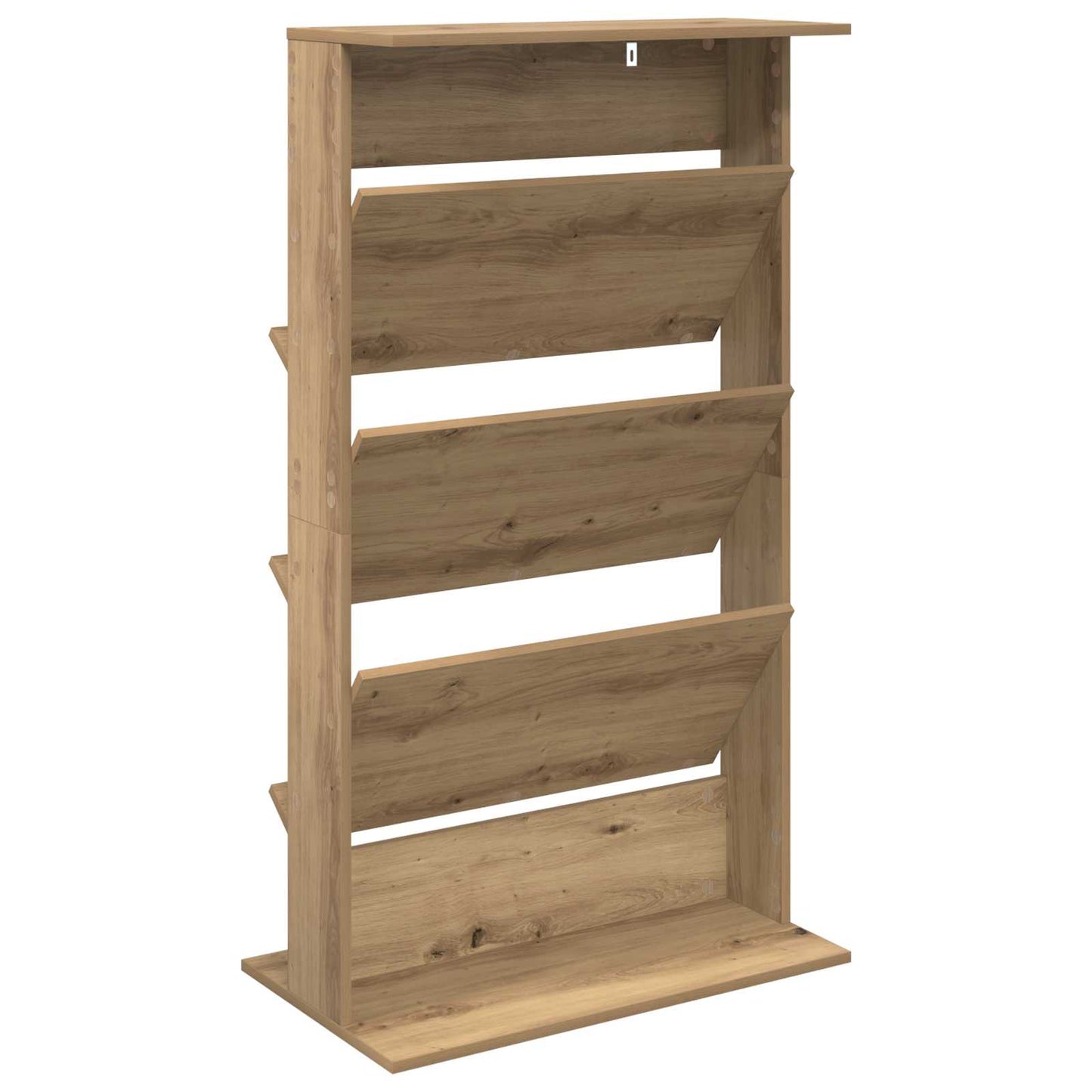 Scaffale per riviste Rovere artigianale 70 x 41 x 126 cm | homemem39
