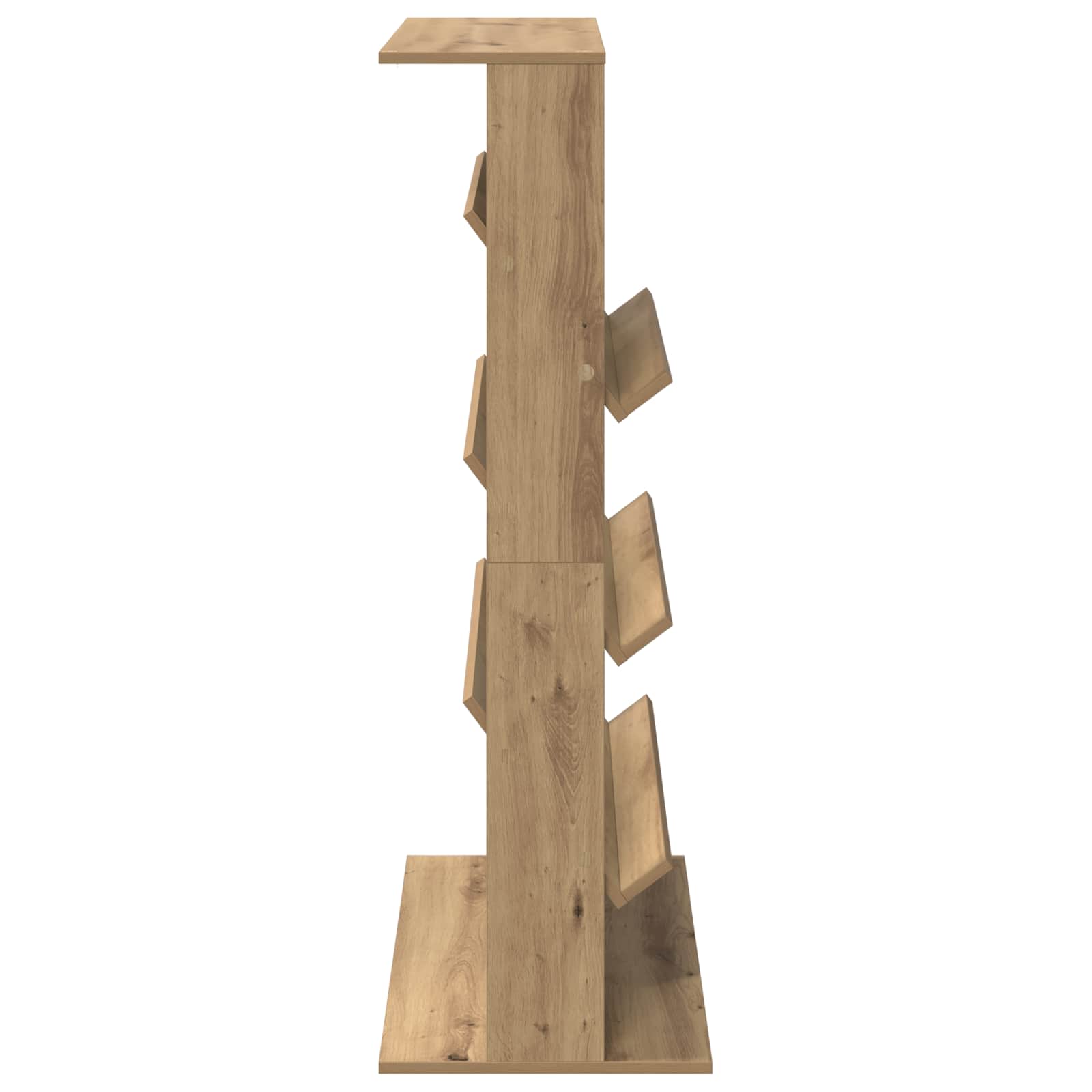 Scaffale per riviste Rovere artigianale 70 x 41 x 126 cm | homemem39