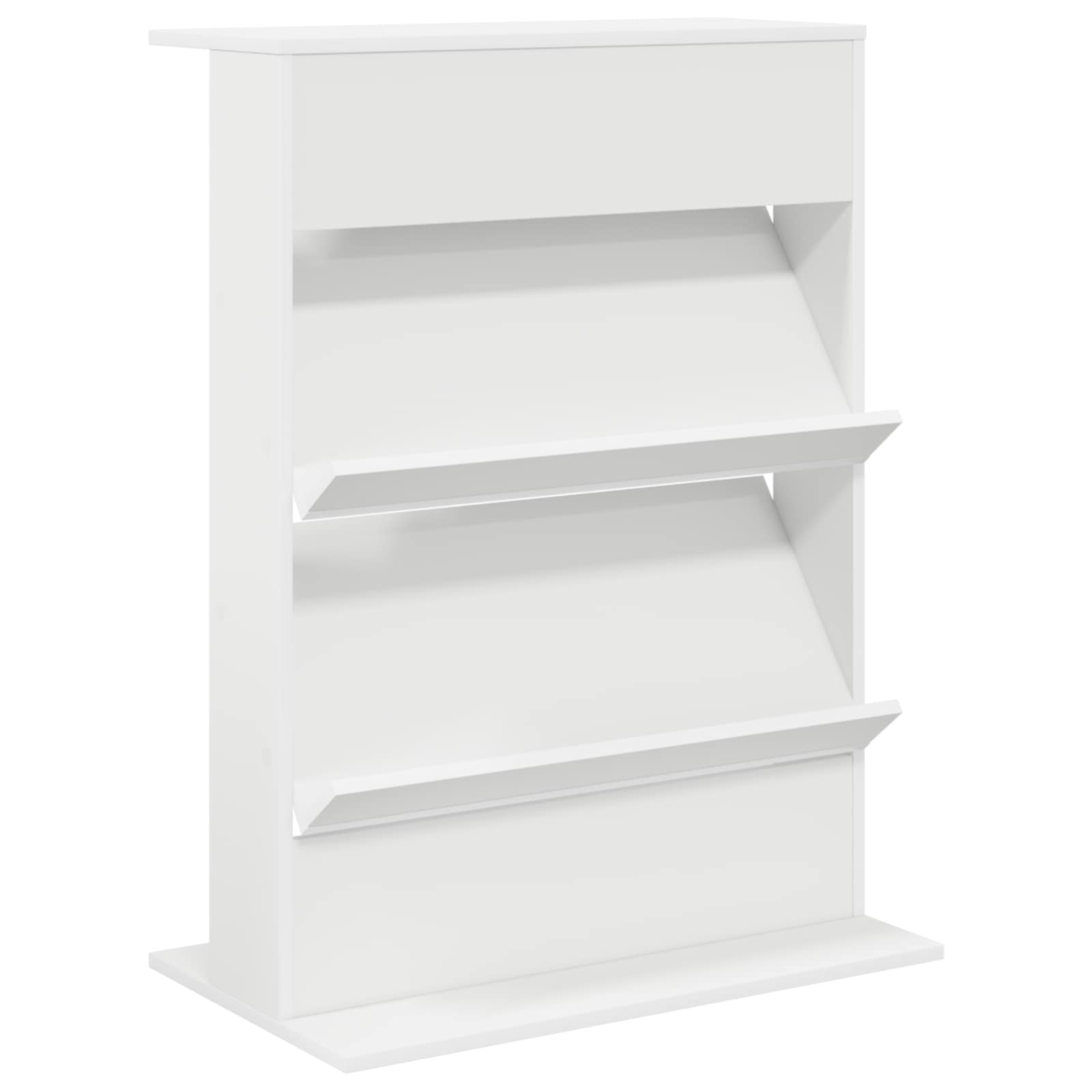 Scaffale per riviste Bianco 70 x 41 x 96 cm Legno multistrato | homemem39