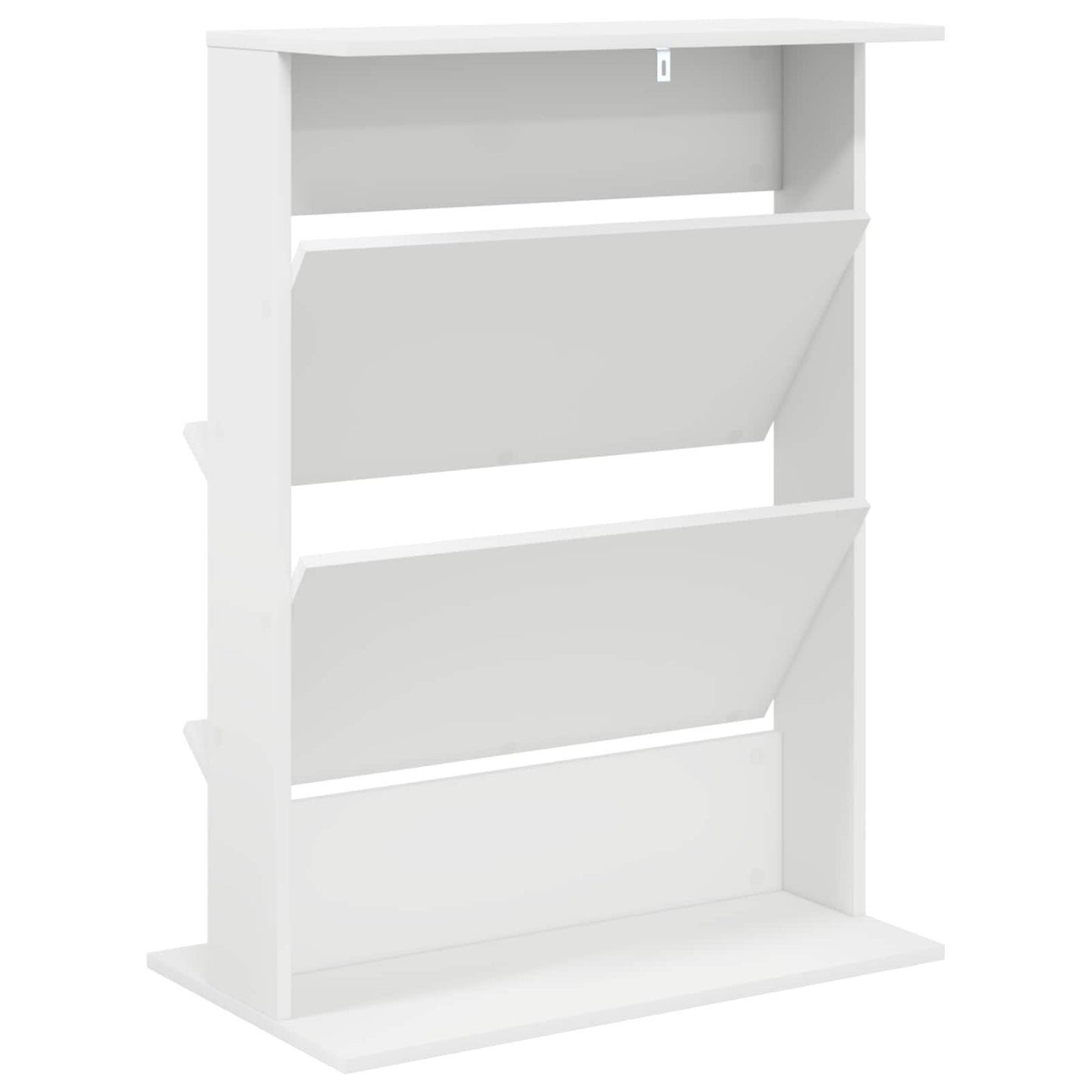 Scaffale per riviste Bianco 70 x 41 x 96 cm Legno multistrato