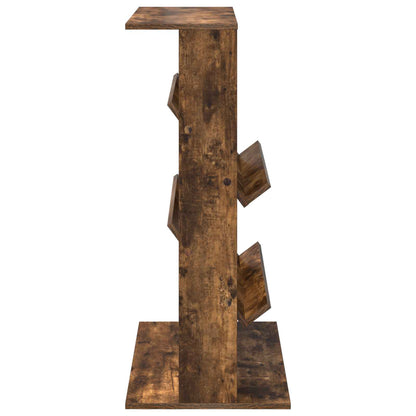 Scaffale per riviste Rovere fumé 70 x 41 x 96 cm | homemem39
