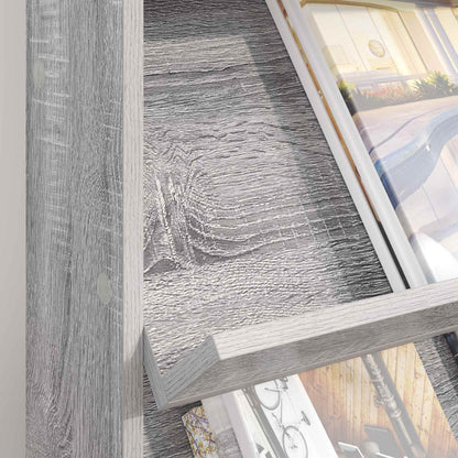 Scaffale per riviste Grigio Sonoma 70 x 41 x 96 cm | homemem39