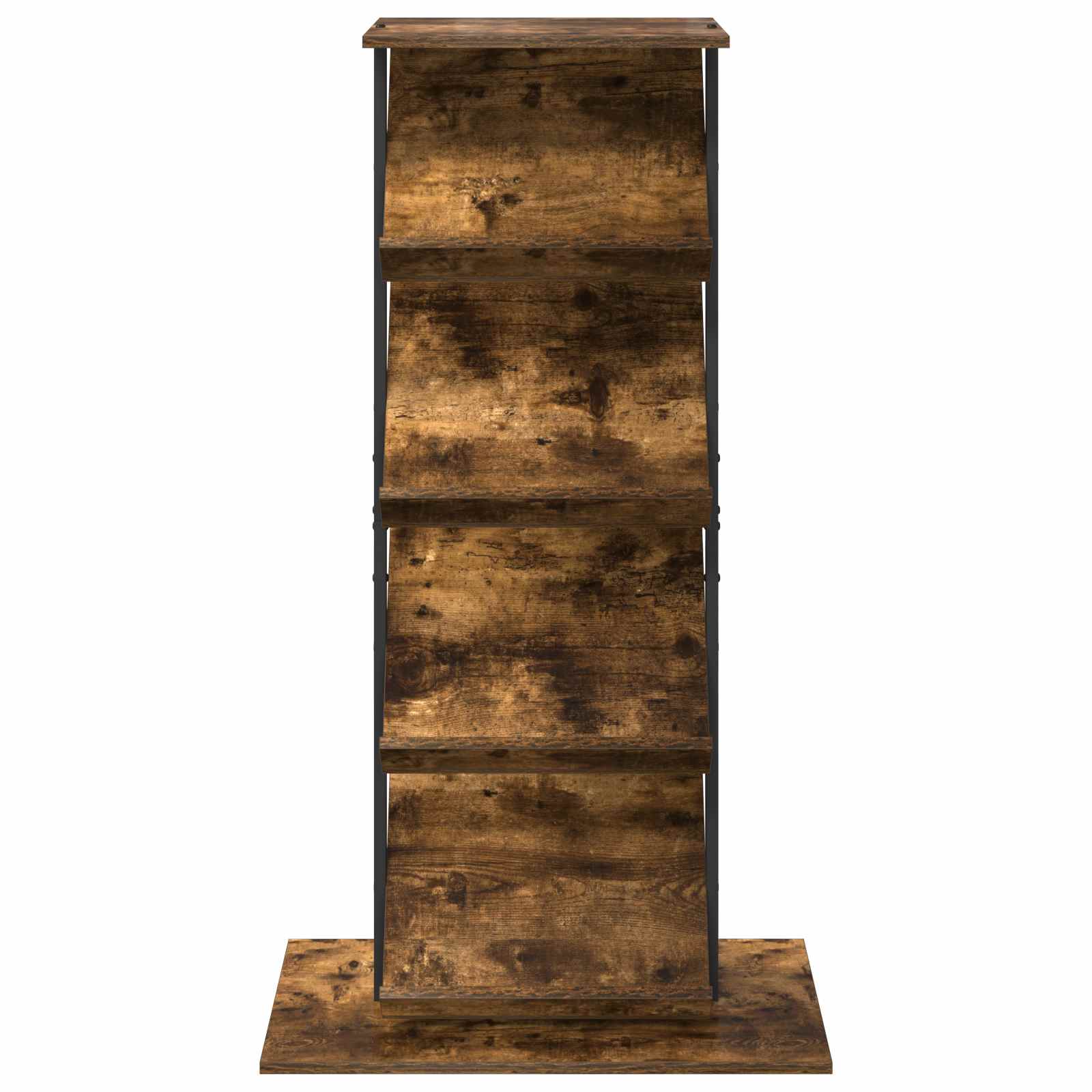 Scaffale per riviste Rovere fumé 68 x 40 x 123.5 cm | homemem39