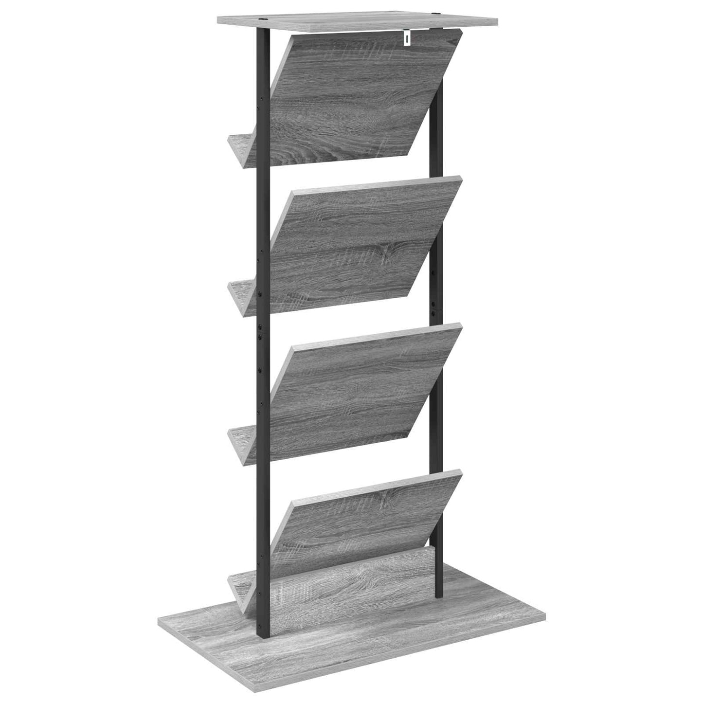 Scaffale per riviste Grigio Sonoma 68 x 40 x 123.5 cm | homemem39