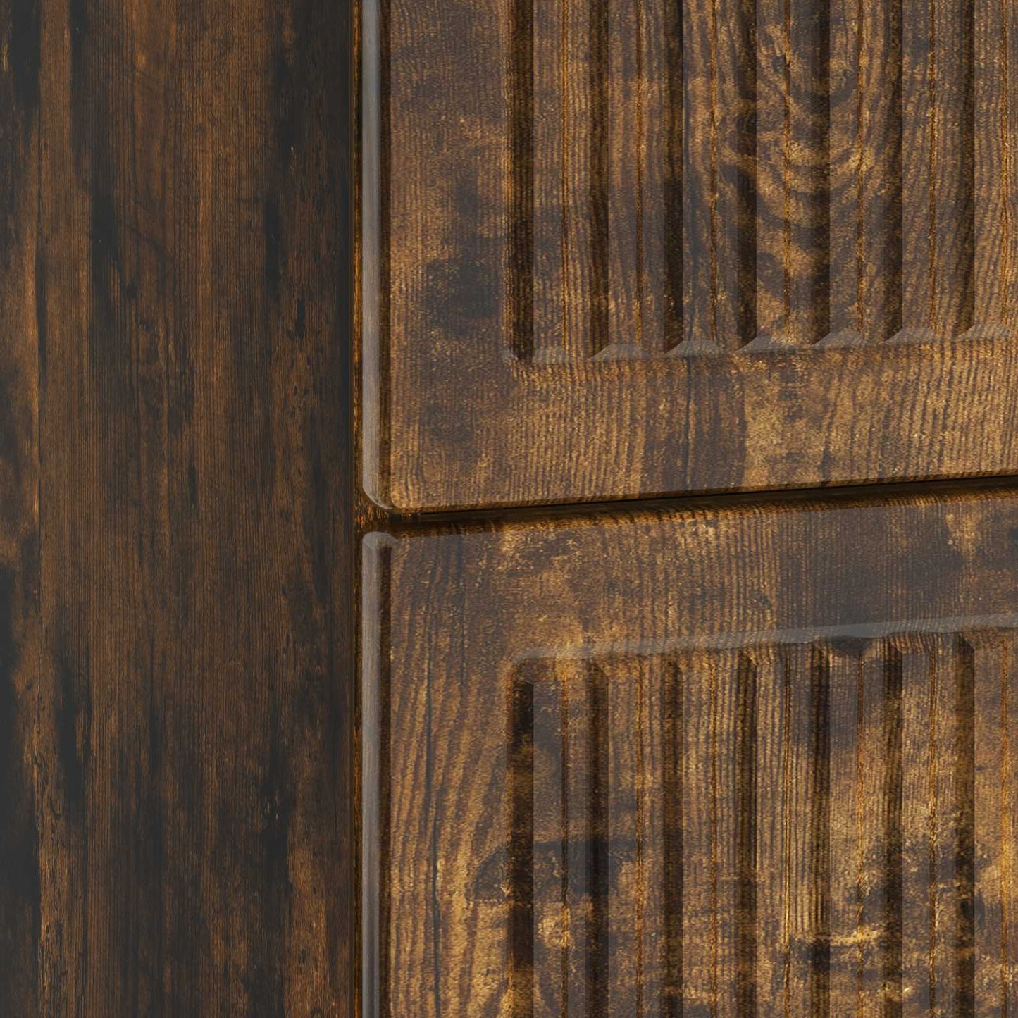 Armadio da Notte Rovere Fumo 62 x 34,5 x 47,5 cm | homemem39