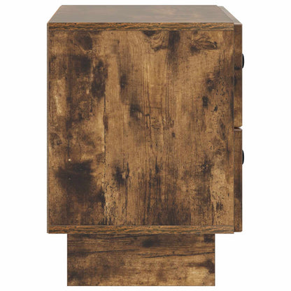 Armadio da Notte Rovere Fumo 62 x 34,5 x 47,5 cm | homemem39