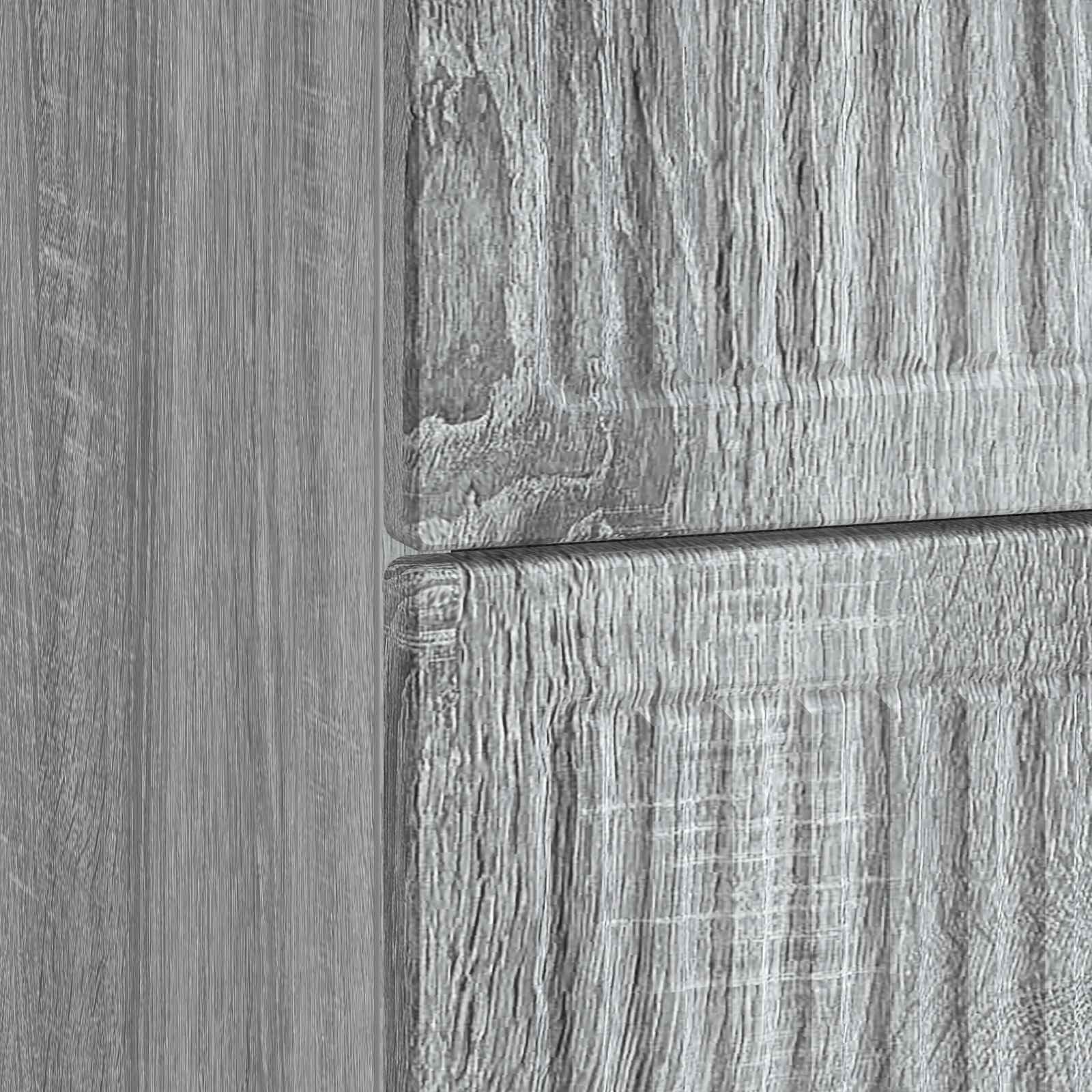 Armadio da Notte con cassetto Grigio Sonoma 62 x 34,5 x 47,5 cm | homemem39