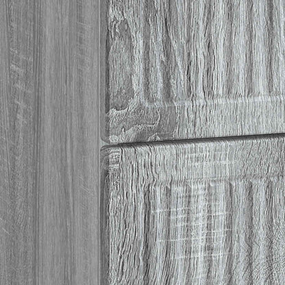 Armadio da Notte con cassetto Grigio Sonoma 62 x 34,5 x 47,5 cm | homemem39