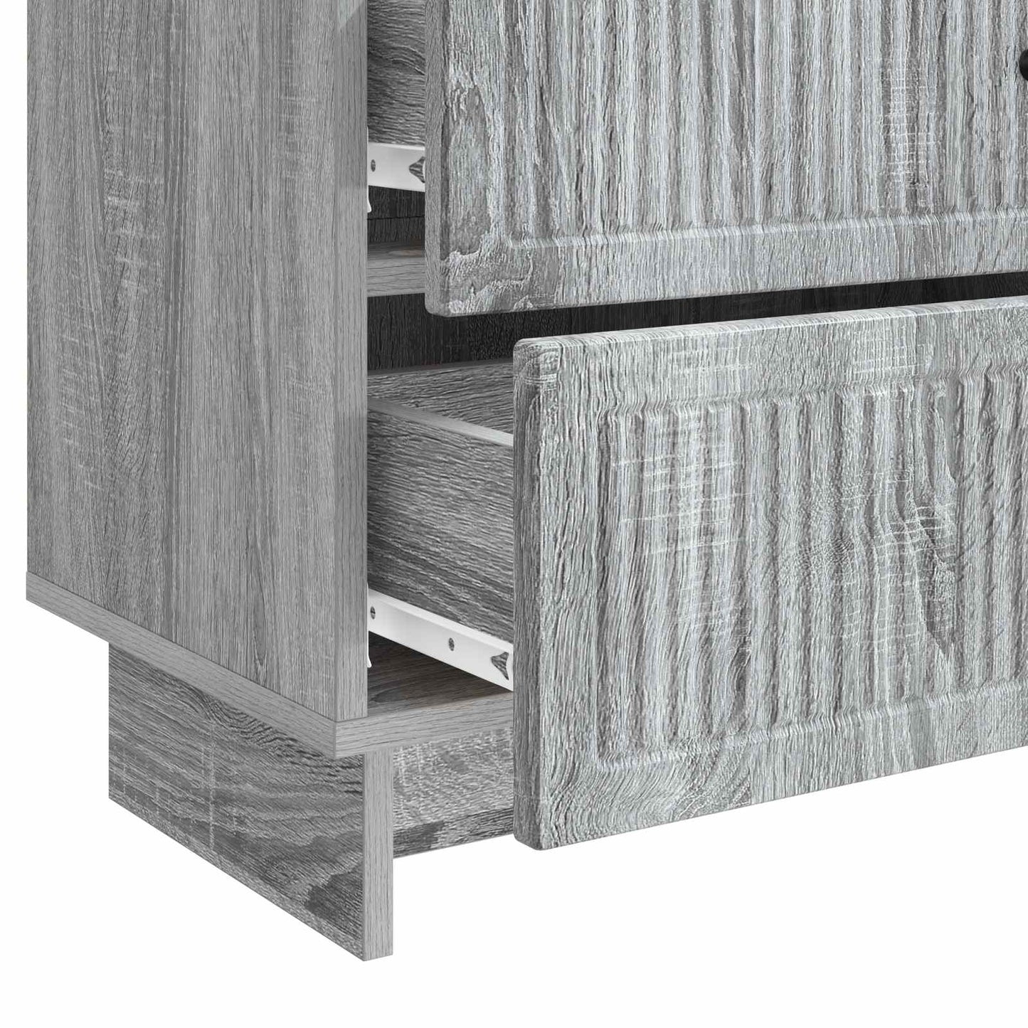Armadio da Notte con cassetto Grigio Sonoma 62 x 34,5 x 47,5 cm | homemem39