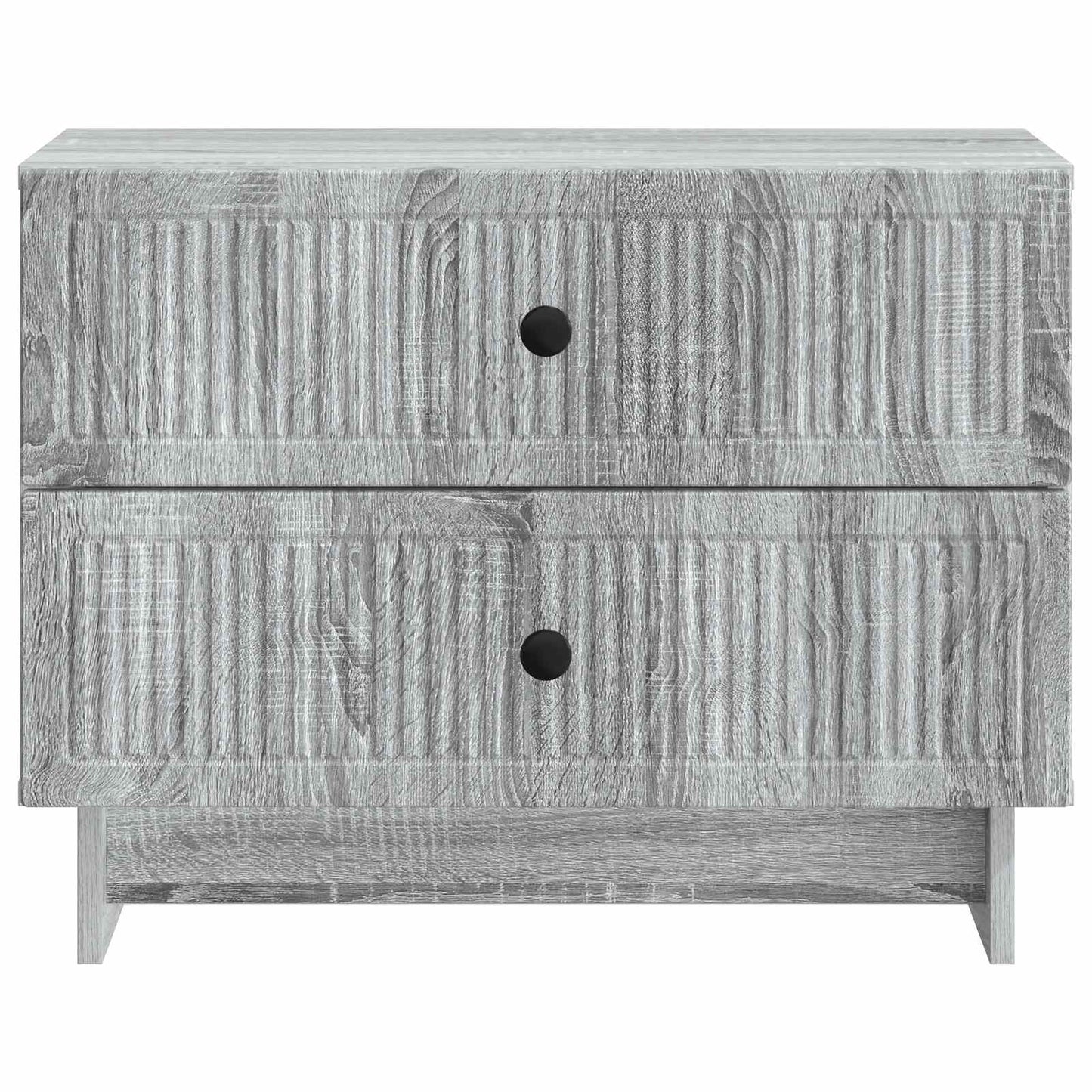 Armadio da Notte con cassetto Grigio Sonoma 62 x 34,5 x 47,5 cm