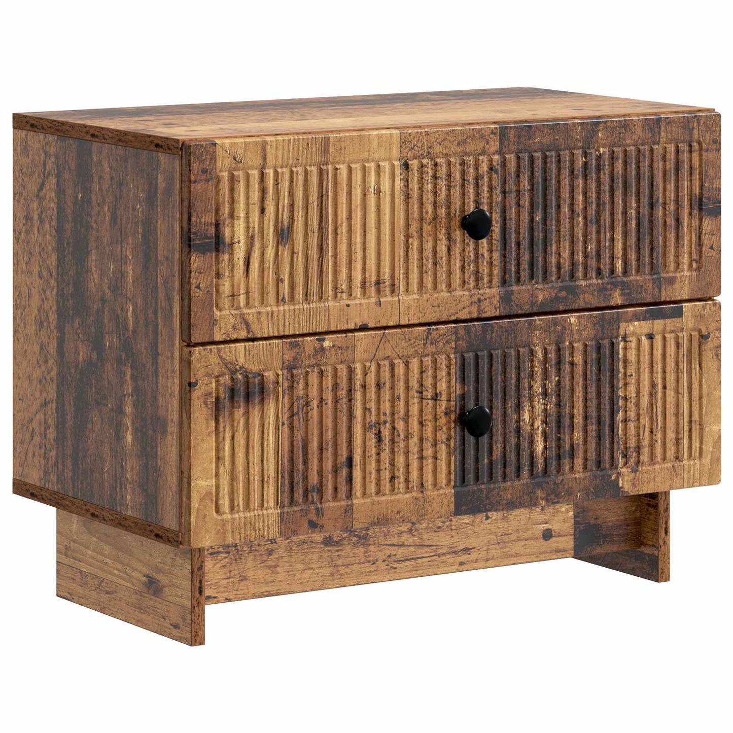 Armadio da Notte con cassetto Legno antico 62 x 34,5 x 47,5 cm