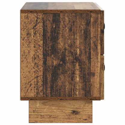Armadio da Notte con cassetto Legno antico 62 x 34,5 x 47,5 cm