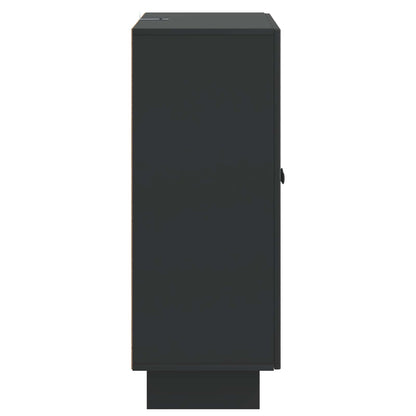 Credenza Nero 66 x 34,5 x 90 cm Legno ingegnerizzato