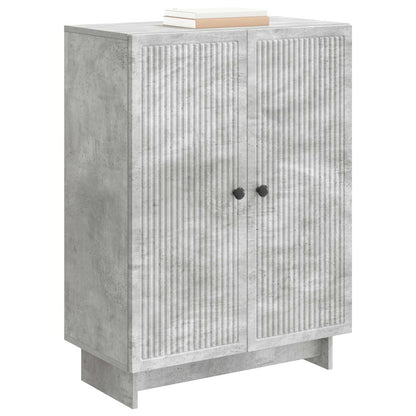 Credenza Grigio Cemento 66 x 34,5 x 90 cm Legno ingegnerizzato