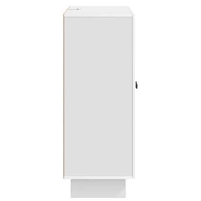 Credenza Bianco Lucido 66 x 34,5 x 90 cm Legno ingegnerizzato | homemem39