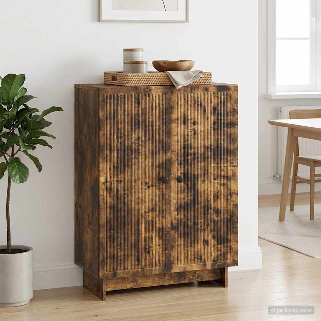 Credenza Rovere Fumo 66 x 34,5 x 90 cm Legno ingegnerizzato