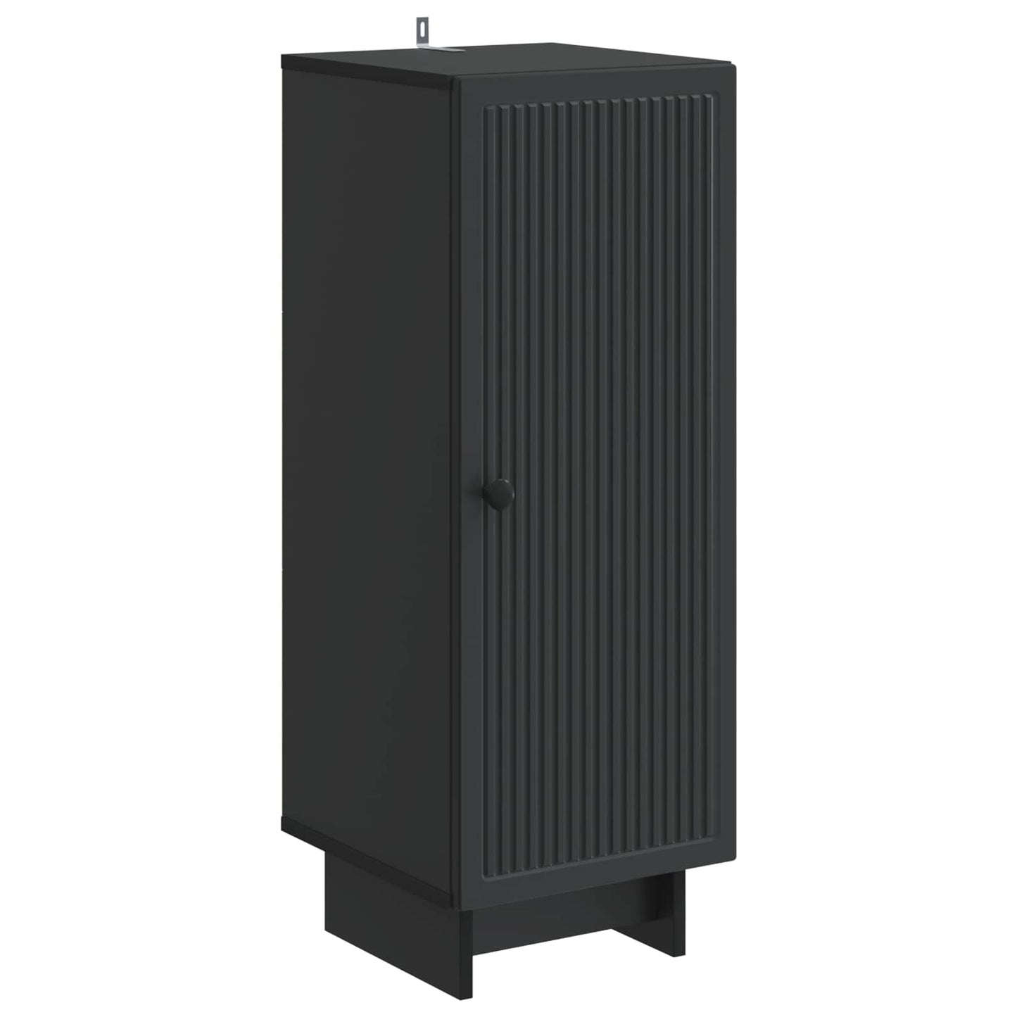 Credenza Nero 33 x 34,5 x 90 cm Legno ingegnerizzato