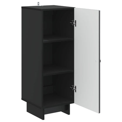 Credenza Nero 33 x 34,5 x 90 cm Legno ingegnerizzato