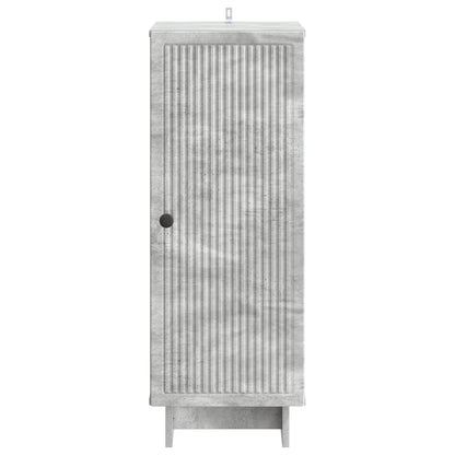 Credenza Grigio Cemento 33 x 34,5 x 90 cm Legno ingegnerizzato