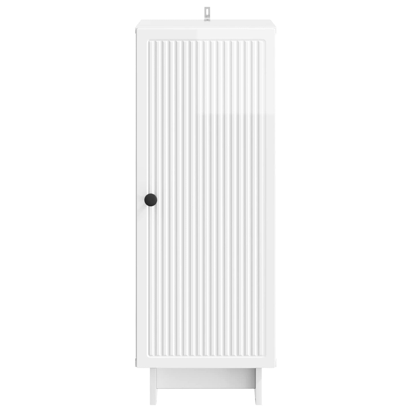 Armadietto Bianco Lucido 33 x 34,5 x 90 cm Legno ingegnerizzato | homemem39