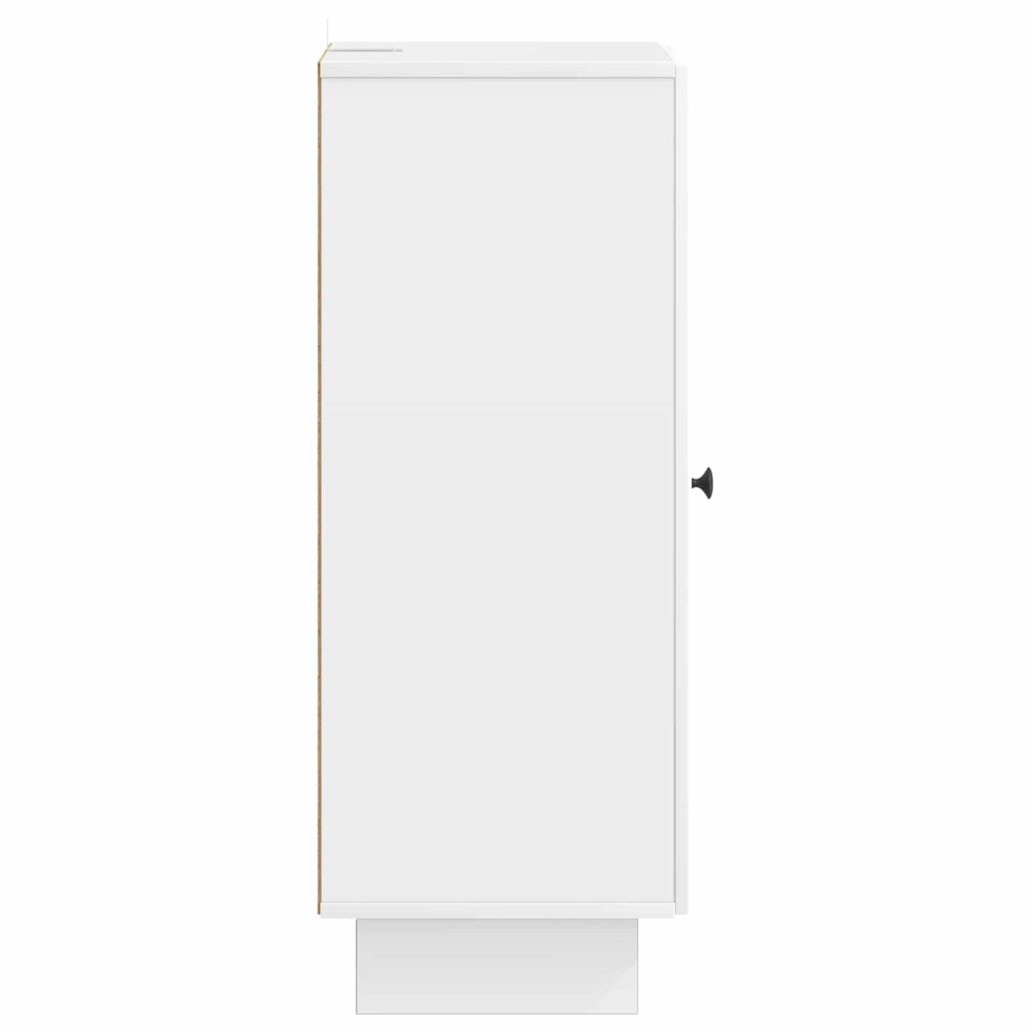 Armadietto Bianco Lucido 33 x 34,5 x 90 cm Legno ingegnerizzato | homemem39