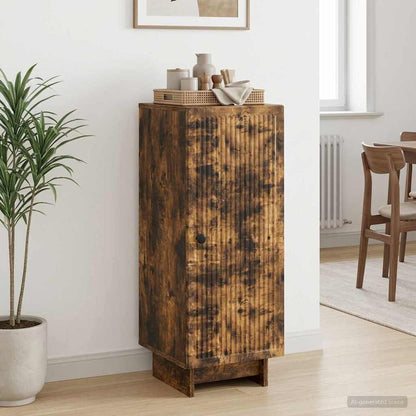 Credenza Rovere Fumo 33 x 34,5 x 90 cm Legno ingegnerizzato