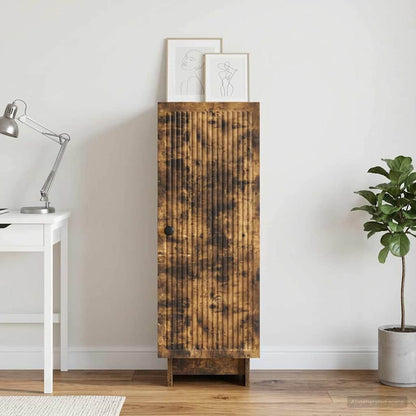 Credenza Rovere Fumo 33 x 34,5 x 90 cm Legno ingegnerizzato