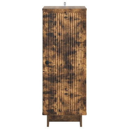 Credenza Rovere Fumo 33 x 34,5 x 90 cm Legno ingegnerizzato