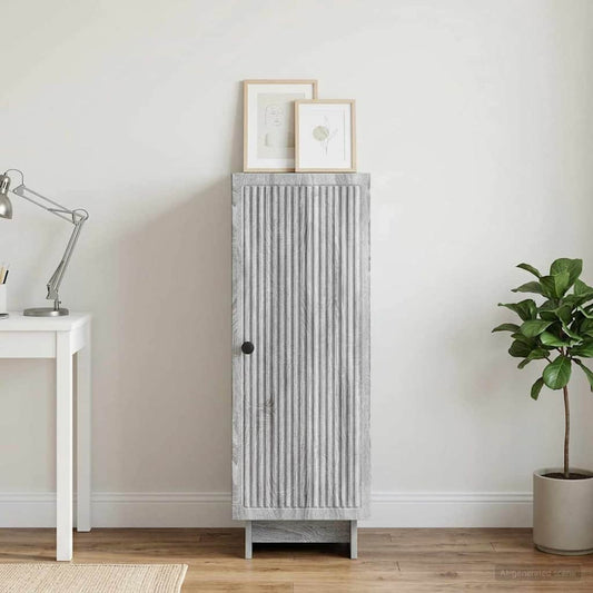 Credenza Sonoma grigio 33 x 34,5 x 90 cm Legno ingegnerizzato