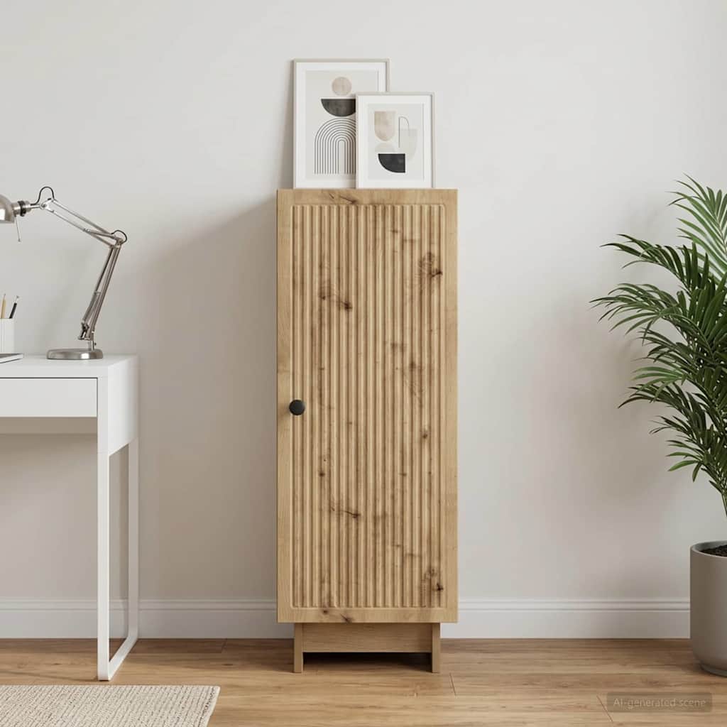 Credenza Rovere Artigianale 33 x 34,5 x 90 cm
