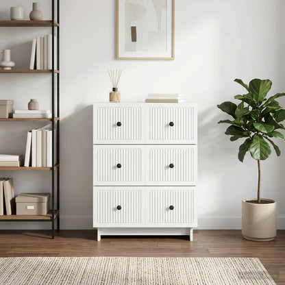 Mobile con Cassetti Bianco 66 x 34,5 x 90 cm