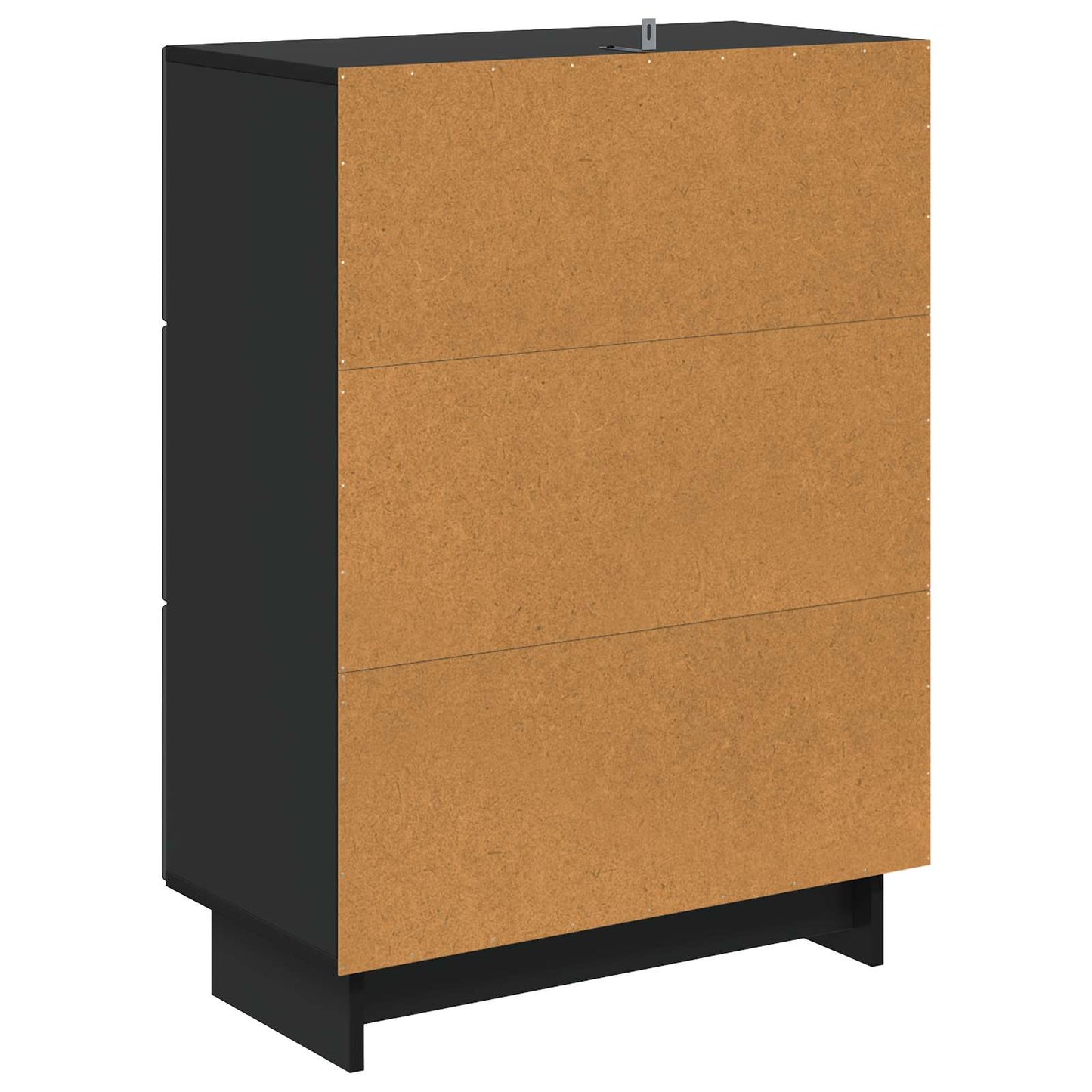 Mobile con Cassetti Nero 66 x 34,5 x 90 cm Legno ingegnerizzato | homemem39