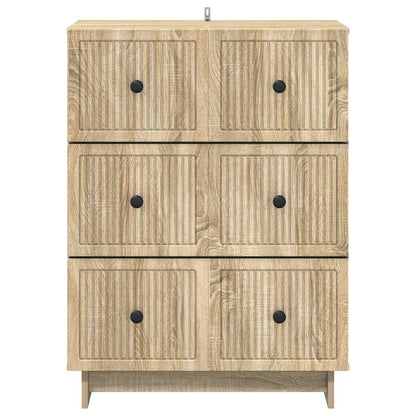 Mobile con Cassetti Rovere Sonoma 66 x 34,5 x 90 cm | homemem39
