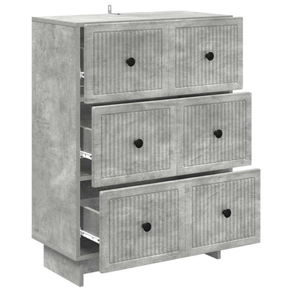 Mobile con Cassetti Grigio Cemento 66 x 34,5 x 90 cm | homemem39