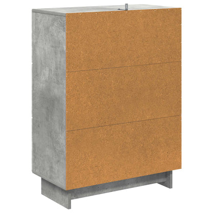 Mobile con Cassetti Grigio Cemento 66 x 34,5 x 90 cm | homemem39