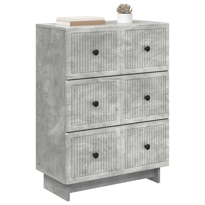 Mobile con Cassetti Grigio Cemento 66 x 34,5 x 90 cm | homemem39