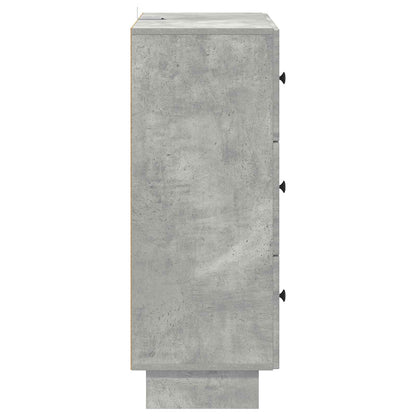 Mobile con Cassetti Grigio Cemento 66 x 34,5 x 90 cm