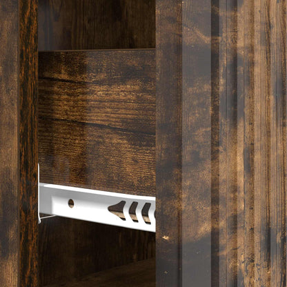 Mobile con Cassetti Rovere Fumo 66 x 34,5 x 90 cm