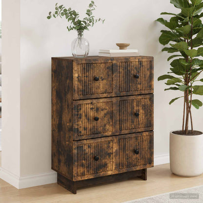 Mobile con Cassetti Rovere Fumo 66 x 34,5 x 90 cm