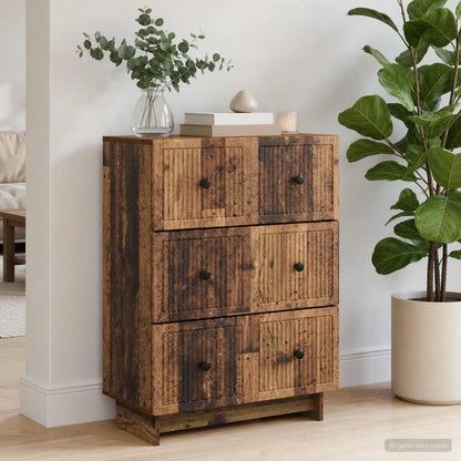 Mobile con Cassetti Legno antico 66 x 34,5 x 90 cm
