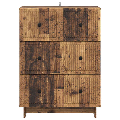Mobile con Cassetti Legno antico 66 x 34,5 x 90 cm | homemem39