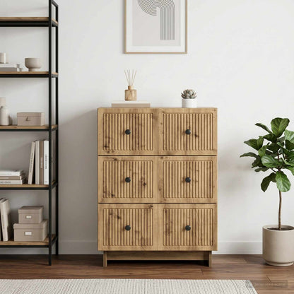 Mobile con Cassetti 66 x 34,5 x 90 cm Legno ingegnerizzato