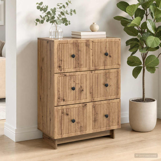 Mobile con Cassetti 66 x 34,5 x 90 cm Legno ingegnerizzato