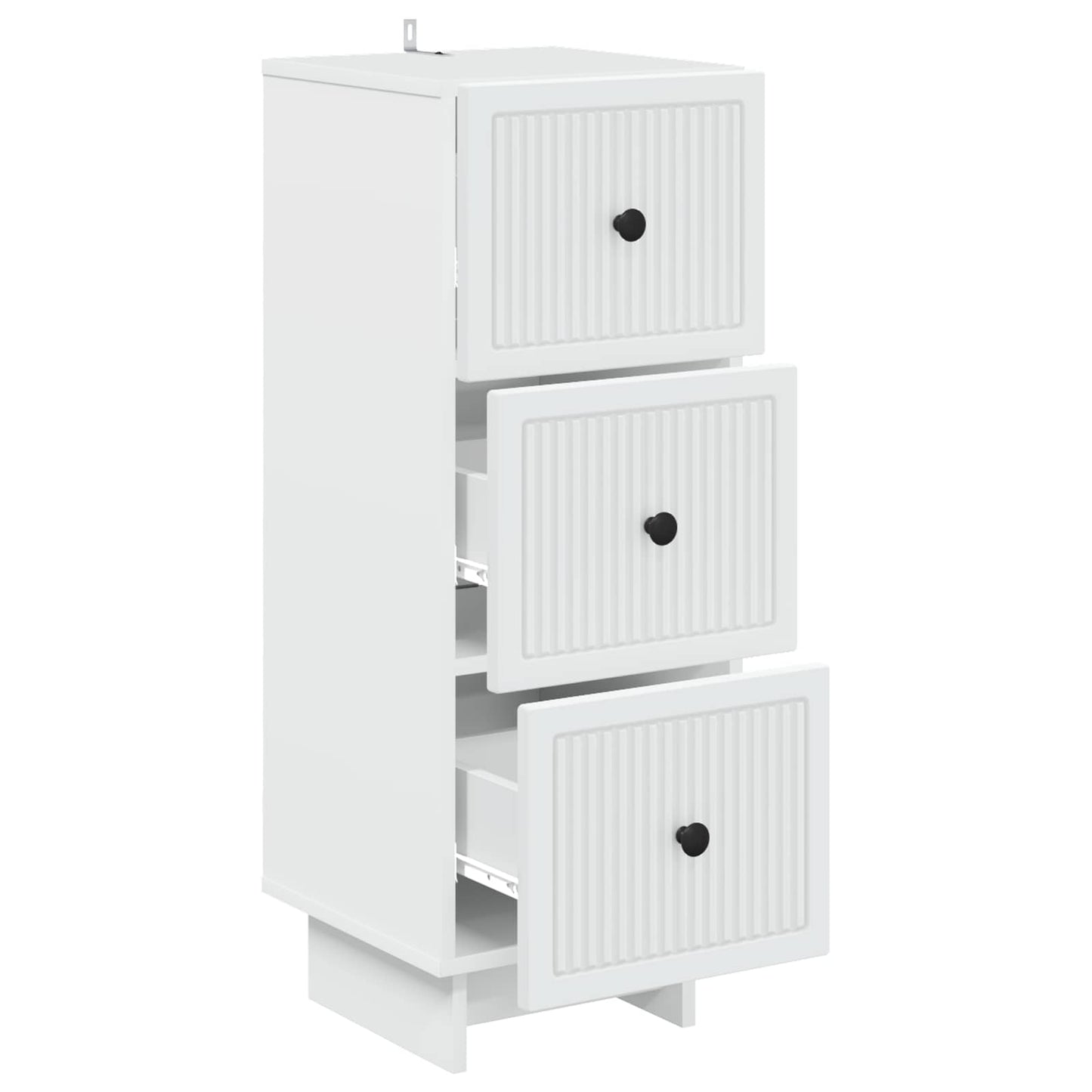 Mobile con Cassetti Bianco 33 x 34,5 x 90 cm | homemem39