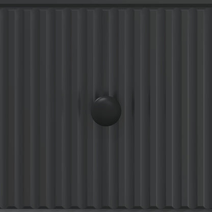 Mobile con Cassetti Nero 33 x 34,5 x 90 cm Legno ingegnerizzato | homemem39